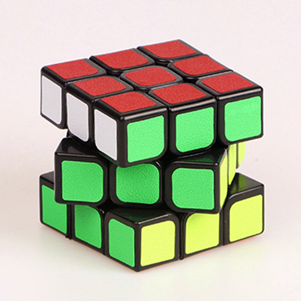 3x3x3 3D fun stress relief brain boosting puzzle professional smooth speed game color blocking children's toy gift