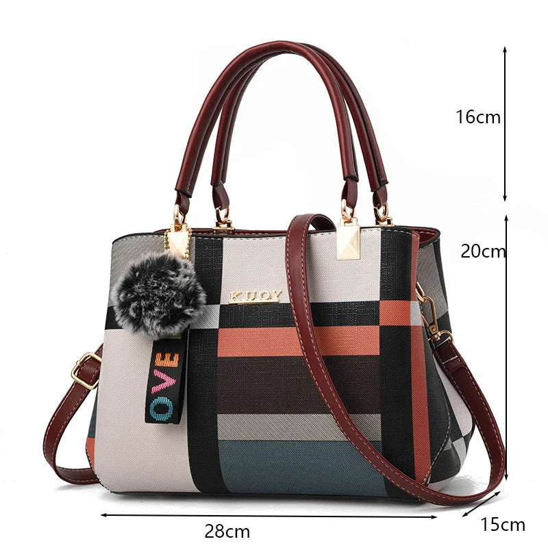 Bolso tote de piel sintética