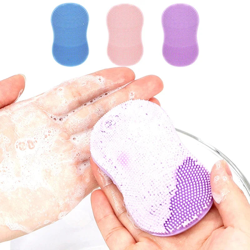 Cepillo limpiador facial de silicona Masajeador facial Cuidado de la piel Exfoliante Herramienta limpiadora Mini herramienta de belleza Exfoliante de limpieza profunda suave