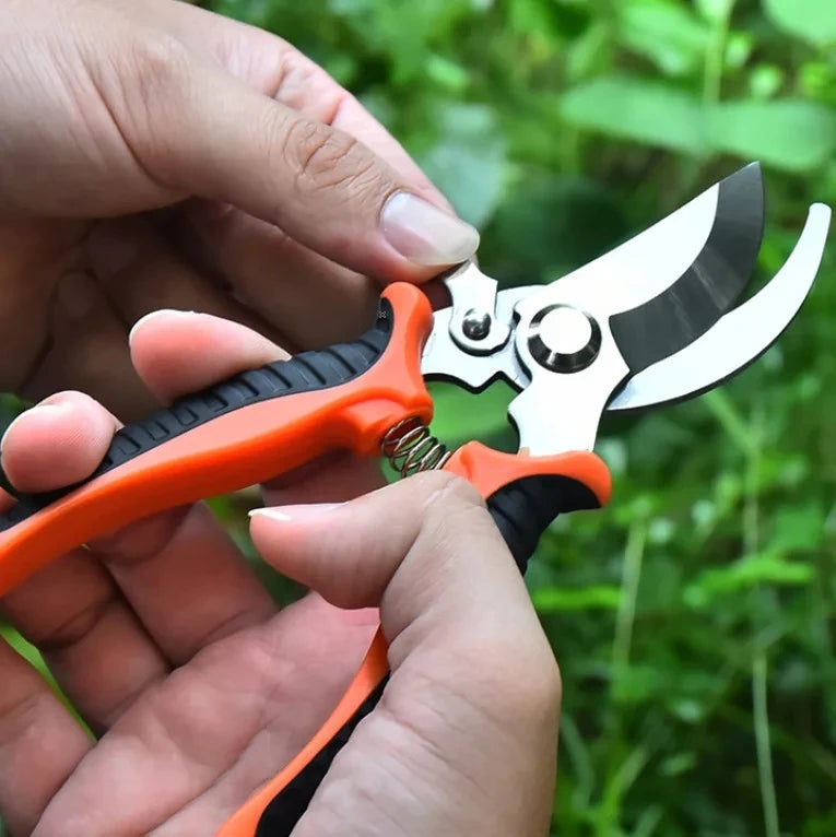 Gardening pruning shears - Professional sharp over-the-bridge pruning shears - Tree pruning tools - Manual pruning shears - Gard