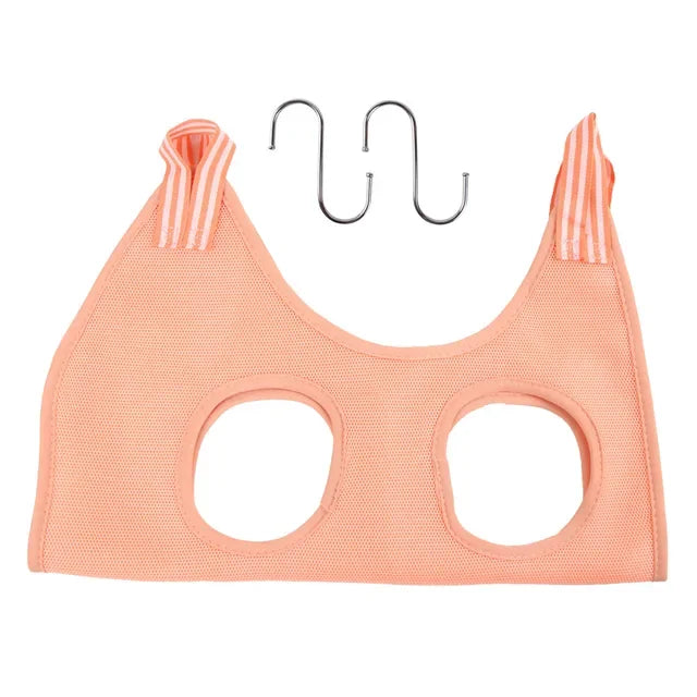 Dog Cat Grooming Hammock Fixed Bath Bag  Nail Cutting Anti Scratch Cat Trimming Restraint Bag Cat Beauty Hanging Pet Supplies