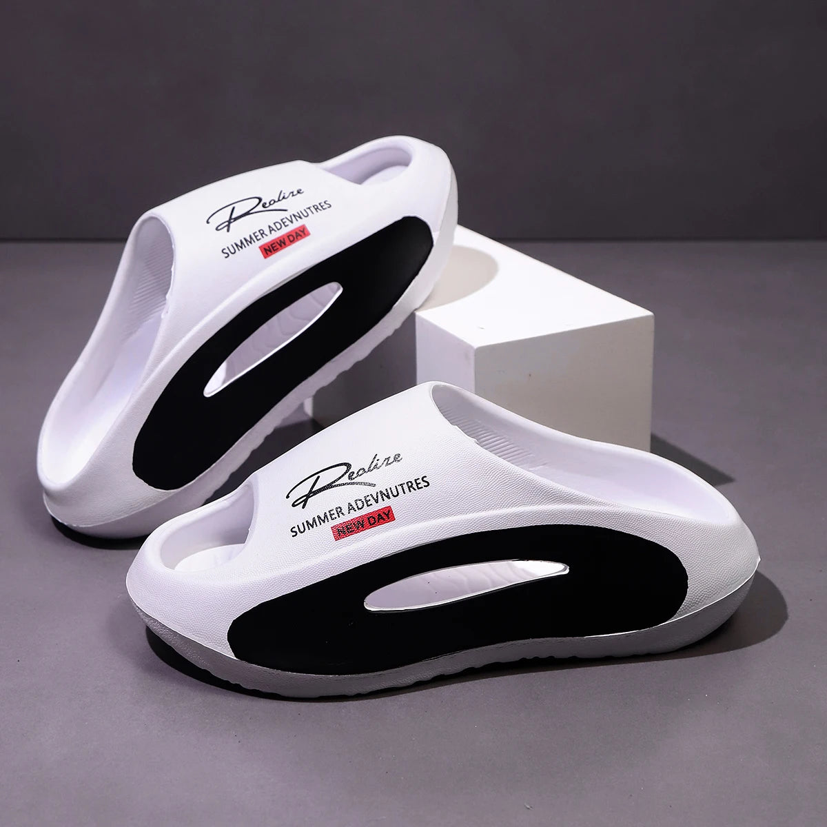 Sandales à enfiler pour hommes – Légères, respirantes et élégantes sans effort