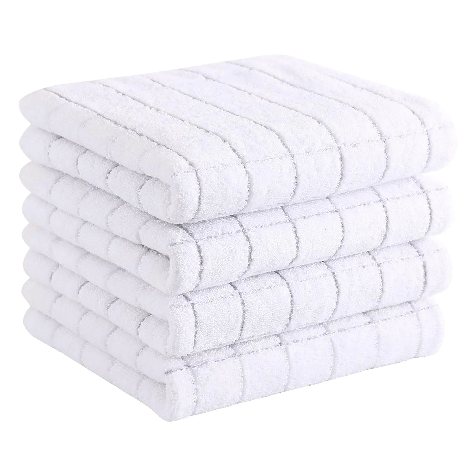 Torchons de cuisine en coton gaufré