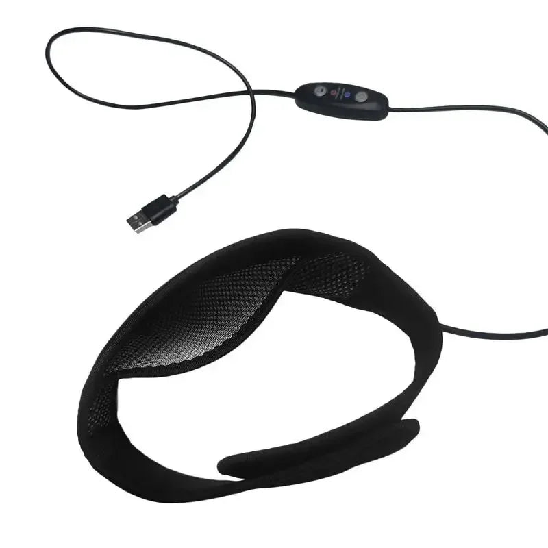 Almohadilla eléctrica de calentamiento para cuello y hombros, almohadilla térmica para cuello y hombros, 5 modos de temperatura, USB ajustable, calentamiento para cuello