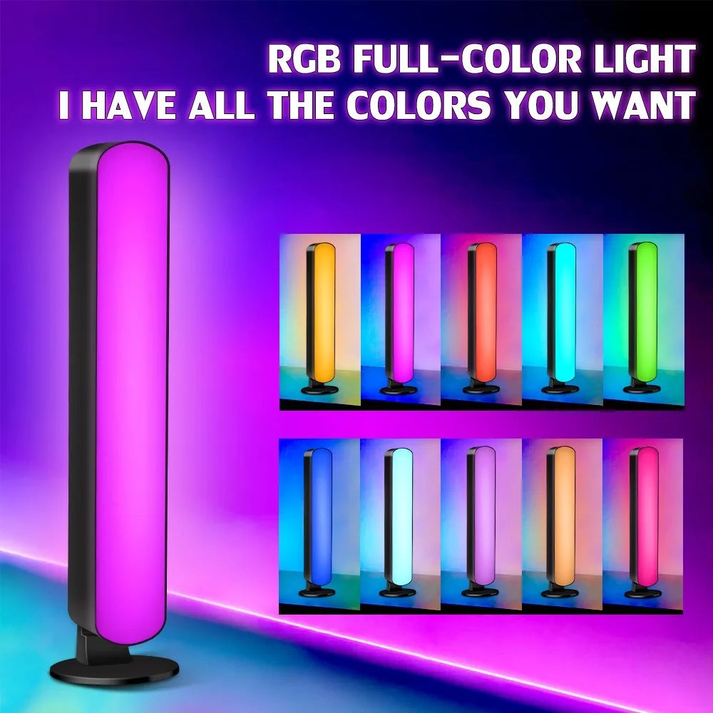 Smart LED Symphony Sound Control Pickup Light RGB Music Rhythm Ambient Lamp With App Control For TV Compute Gaming Desktop Decor