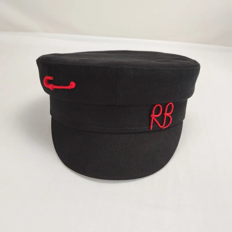 Women Ladies Luxury Design Brand Octagonal Cap Letter Military Cap Pink Khaki Newsboy Hat Fall Winter Baker Boy Cap Designer Cap