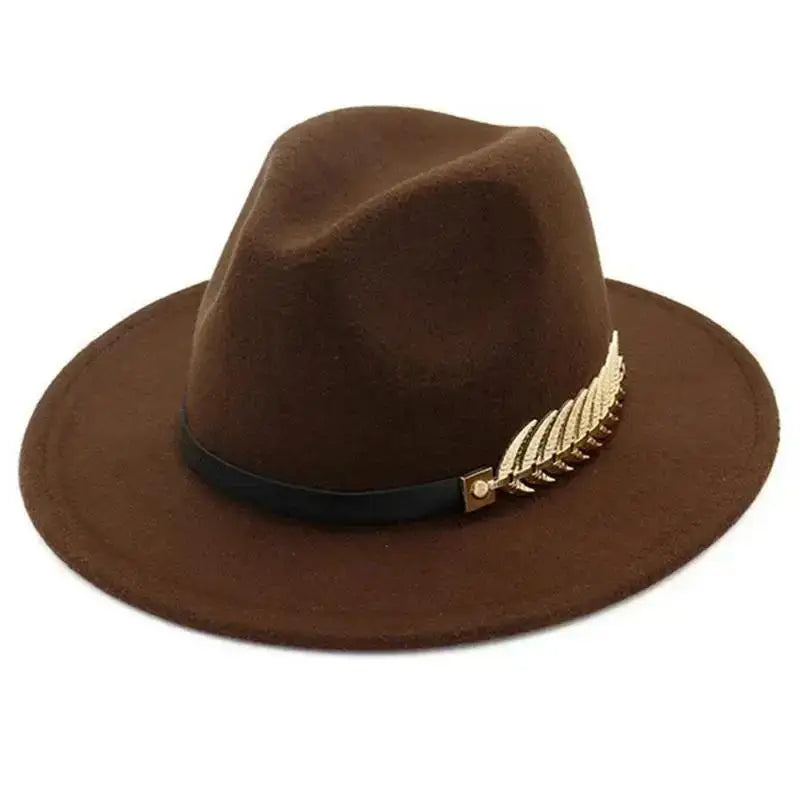 Sombrero de jazz de lana vintage