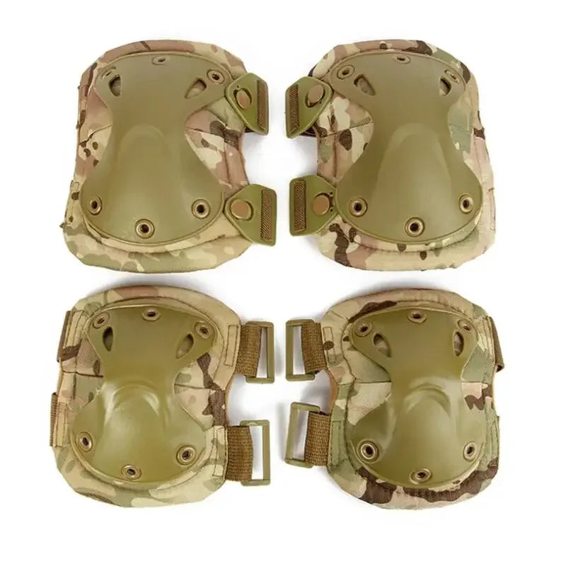Tactical Knee Pad Elbow CS Military Protector Army Airsoft Outdoor Sport Hunting Kneepad Safety Gear Knee Protective Pads