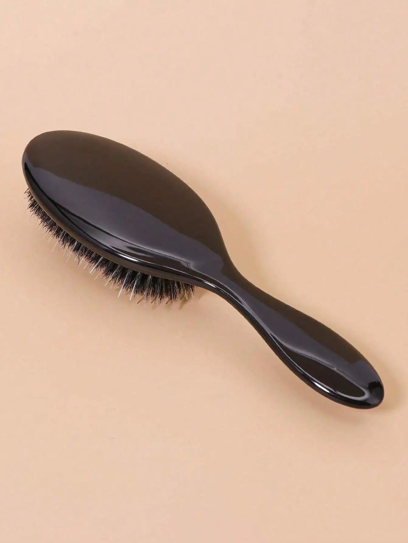 Women, Home, Travel Minimalist Portable Mini Ball Tip Cushion Detangling Hair Brush Comb, Curly Hair Styling Edge Slick Back Wooden Brush Set for Women, Barber Salon Hairdressing Accessories, Back To School Travel Holiday Ess