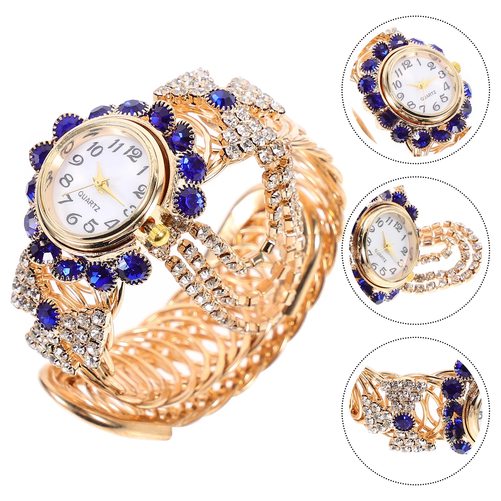 Ladies Watch Female Watches Luxury for Women Woman Women’s Bling Rhinestones Fashion