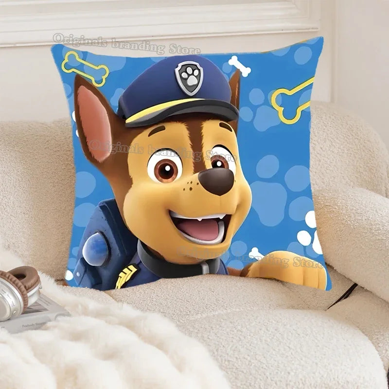 Paw Patrols Pillowcases Cartoon Anime Kawaii Pillow Covers Cute Pillow Cases Kids Bedroom Room Home Decoration Birthday Gift