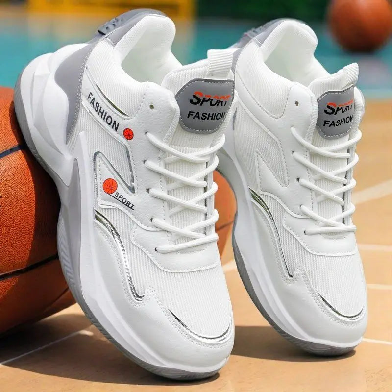 2025 Men Resistant Non-slip high-Top Gym Cushioning Shoes Mens Basketball Shoes Sneakers Breathable Sport Shoes Male Zapatillas