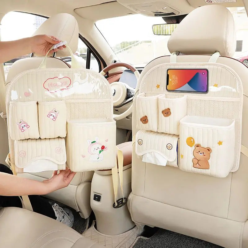 Organizador de asiento de coche