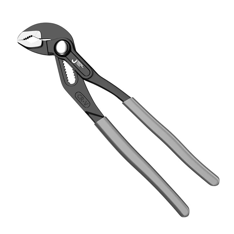 Vannpumpetang Hurtigutløsende rørleggertang Rørtang Justerbar vannrørklemmetang Håndverktøy for husholdning Multifunksjonelt