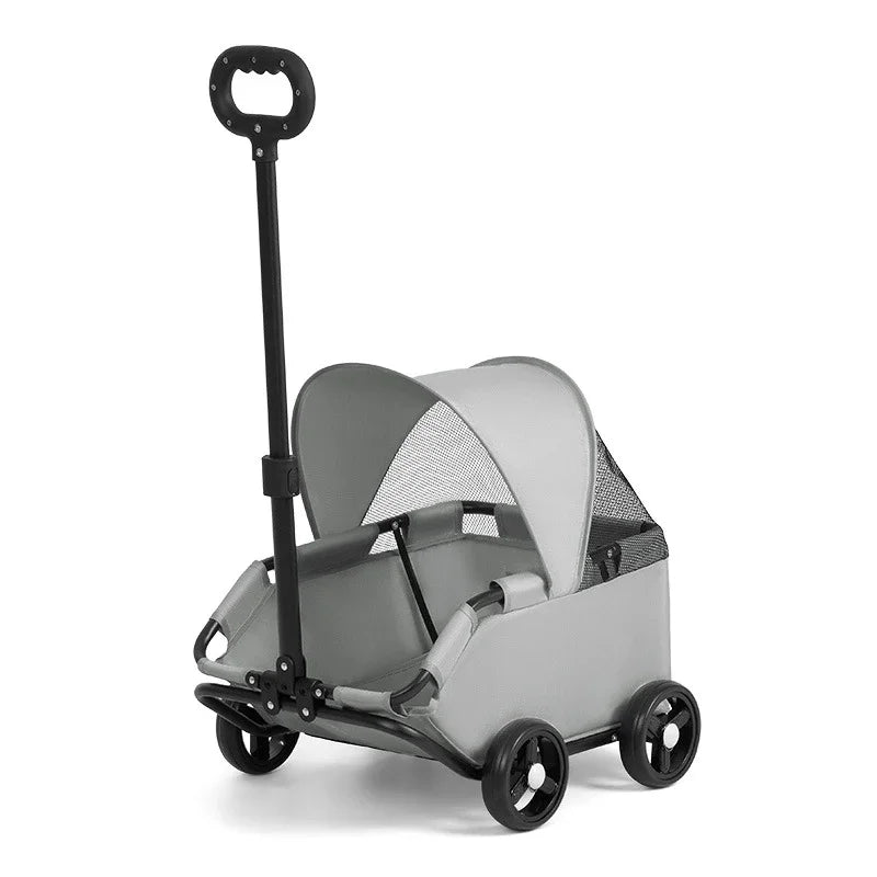 Pet Dogs Cats Strollers for Outgoing Car Travel Accessories Lightweight and Foldable Carriers Bags Pet Products Supplies