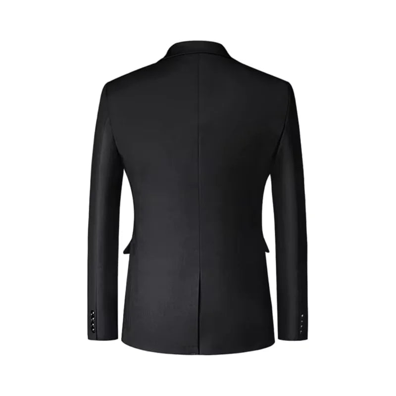 Men's casual suit jacket, business single-row, form-fitting, elastic, fashionable and versatile single suit, customi