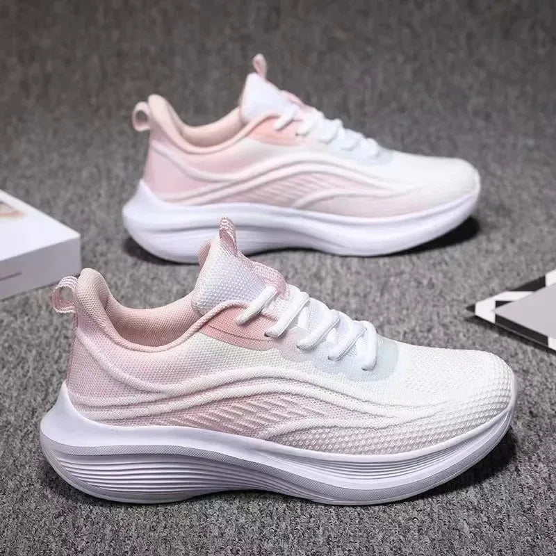 Casual Running Summer Fashion Anti Slip Hiking Mesh Breathability Athletic Shoe Tennis Woman Trend  Woman Sneakers Couple