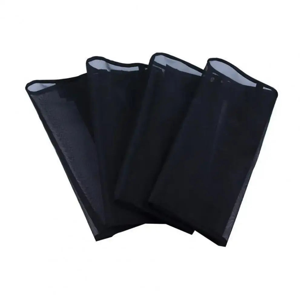 Lot de 4 guêtres anti-mouches pour chevaux, leggings respirants en maille, fournitures pour chevaux pour réduire les dommages causés par les sabots et la fatigue des jambes.