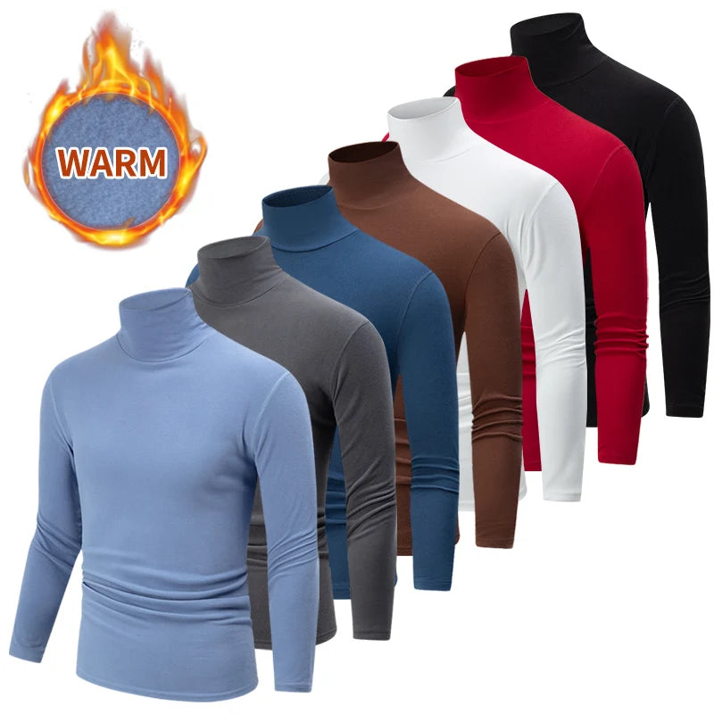 Men’s Thick High-Neck Base Shirt