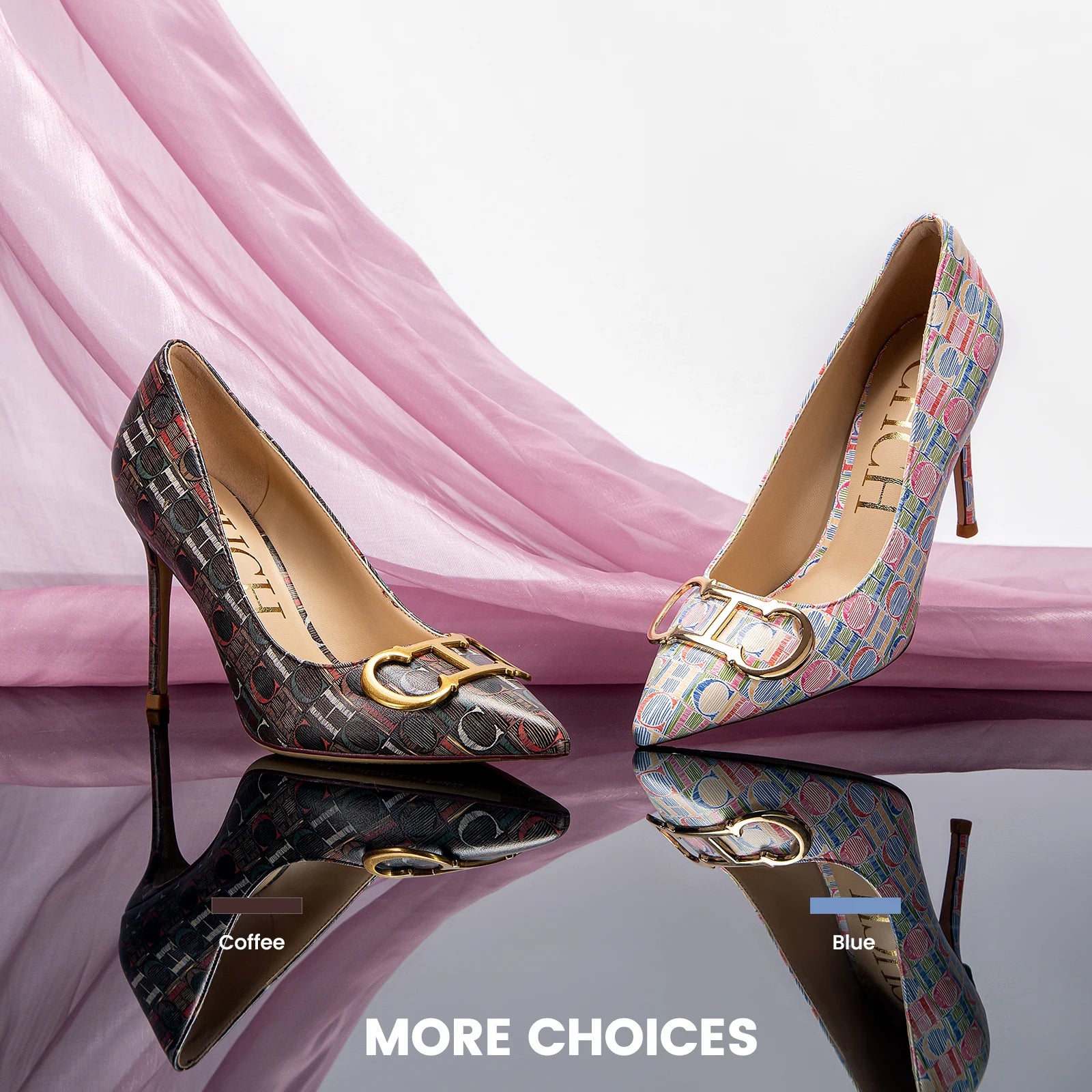 women's shoes high heels Luxury brand business casual single shoes fine high heel pointed head