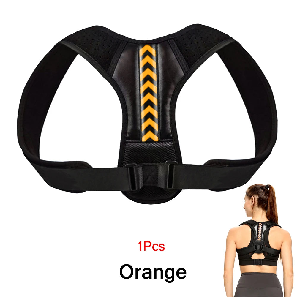 Adjustable Back Posture Corrector Belt Clavicle Spine Men Women Home Office Outdoor Upper Back Waist Shoulder Posture Correction