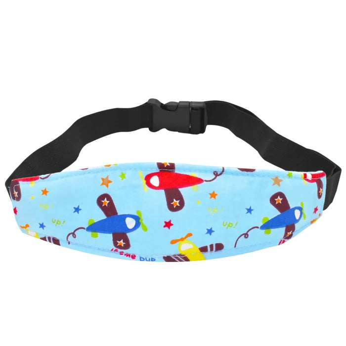 Baby Essentials Head Fixation Belt Carseat Head Support for Kids on Car Seat Pushcart Fixation Belt Adjustable Sleep Positioner