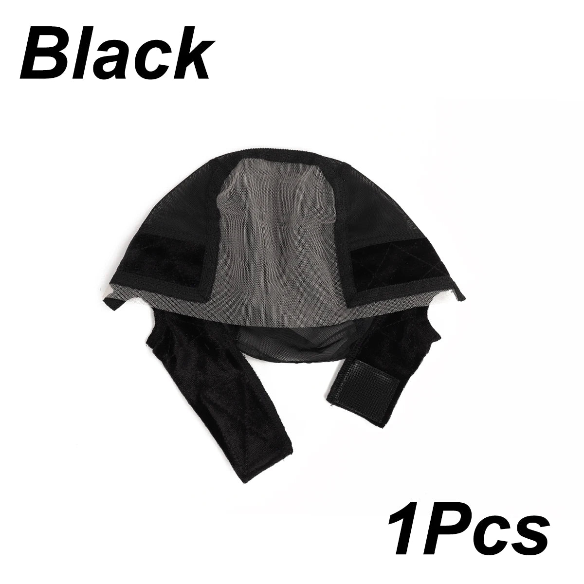 Lace Wig Cap for Women, U Part Wig Making Cap with Adjustable Velvet Wig Grip Band, Nude Hair Net Headband Wig Cap