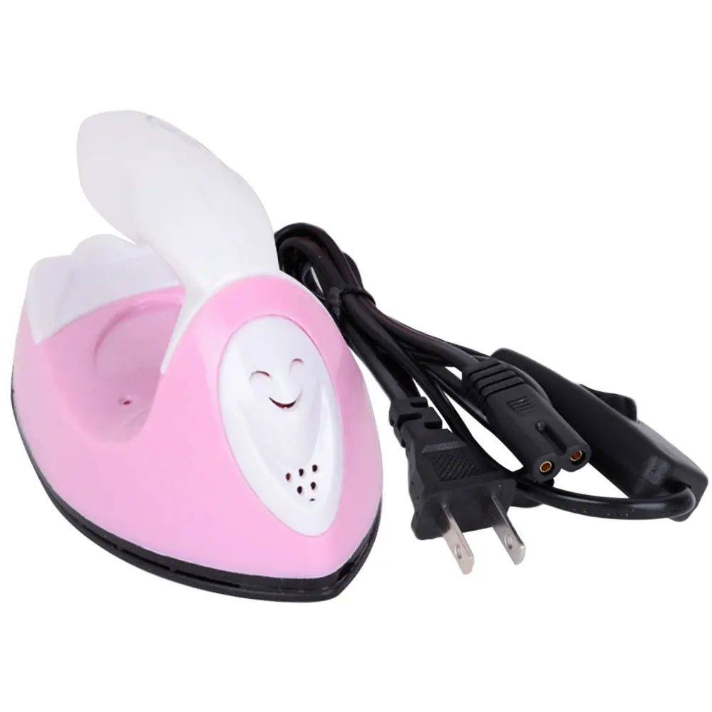 DIY Handheld Mini Iron Portable Electric Small Heat Transfer Machine Versatile Rapid Heating-Up Craft Clothes Sewing Supplies