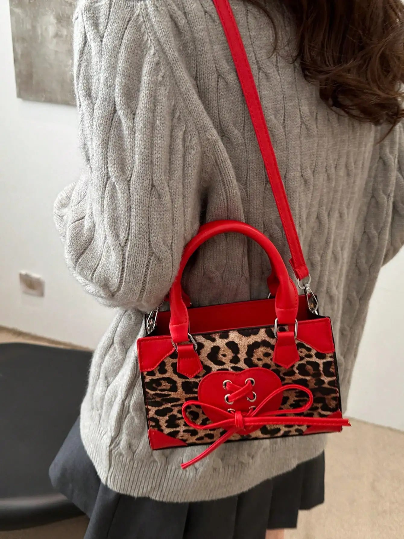 Leopard Mini Handbag