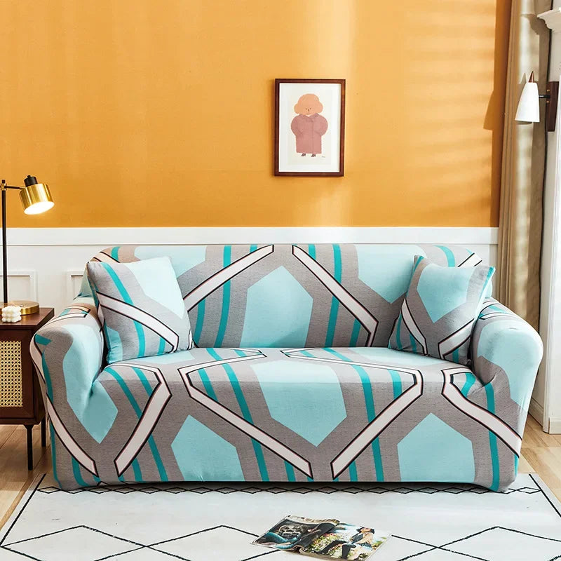 Stretch Printed Sofa Cover