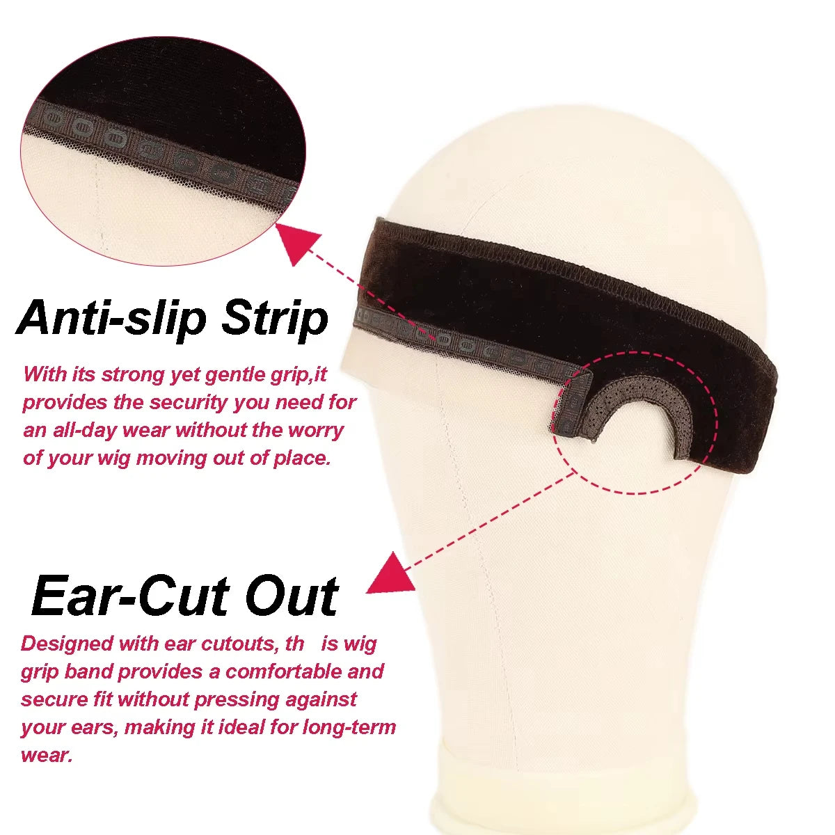 Lace Wig Grip-bånd