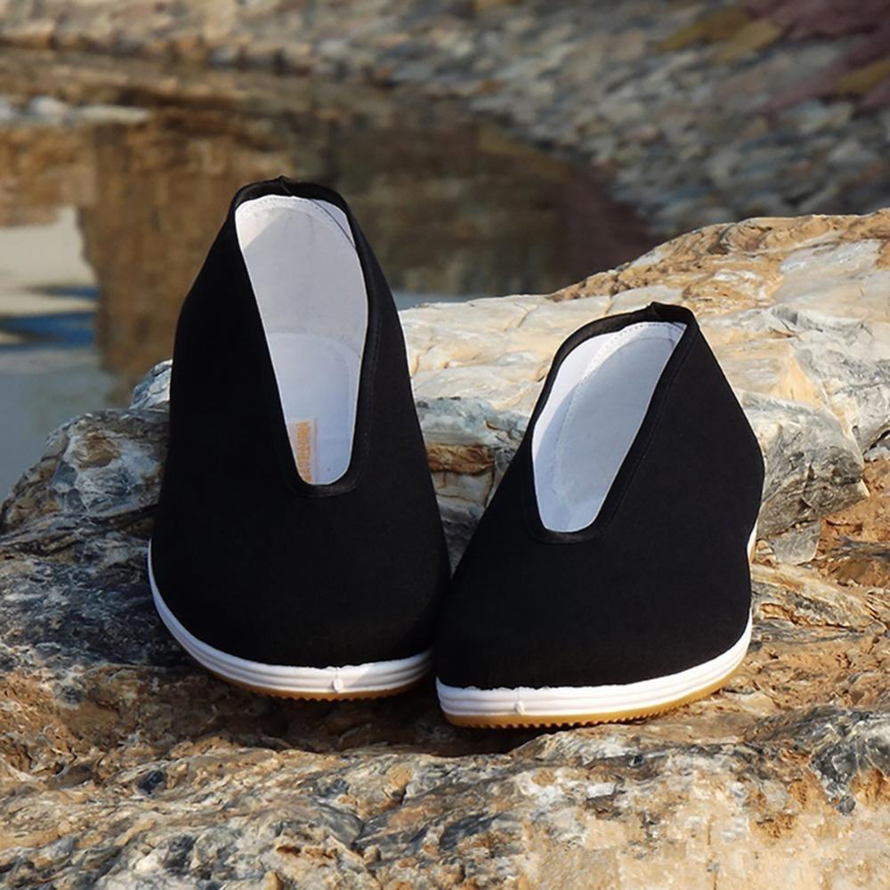 Cotton Tai-chi Shoes Men Chinese Kung Fu Cotton Cloth Wing Chun TaiChi Martial Art Old Beijing Casual Shoes martial art sneakers