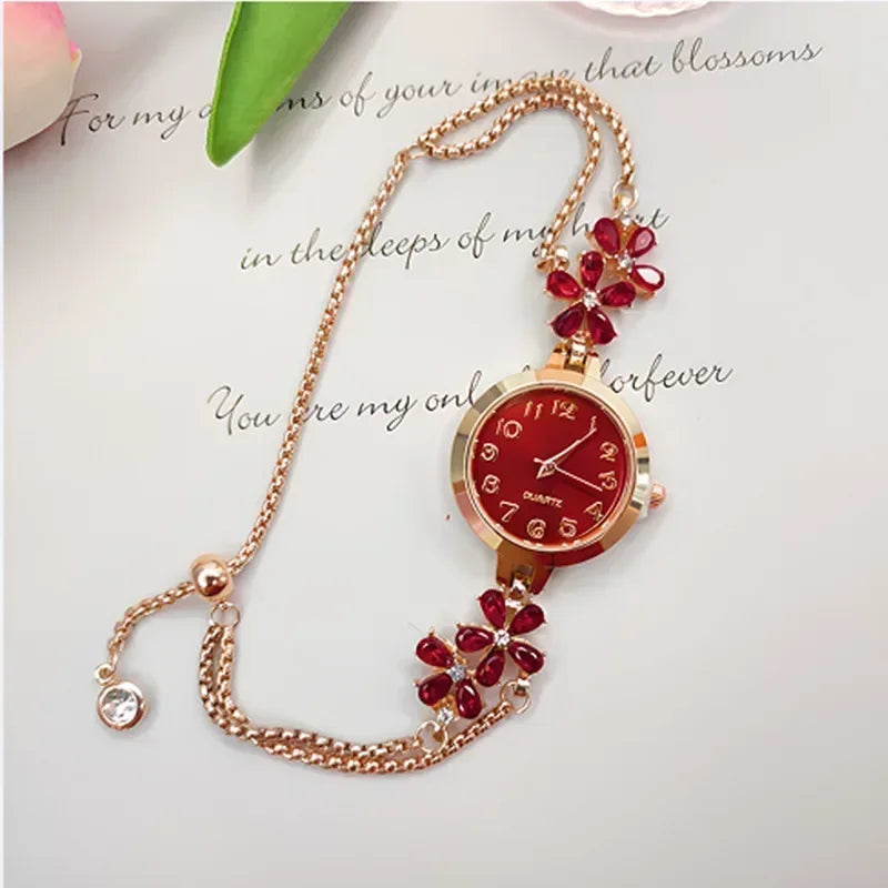 Watches for Woman Reloj Mujer Mermaid Chain Luxury Diamond woman watch Bracelet Fashion Quartz Watches часы женские наручные