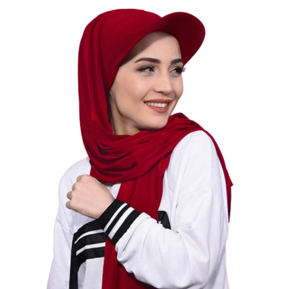 Turban Baseball Scarf Cap