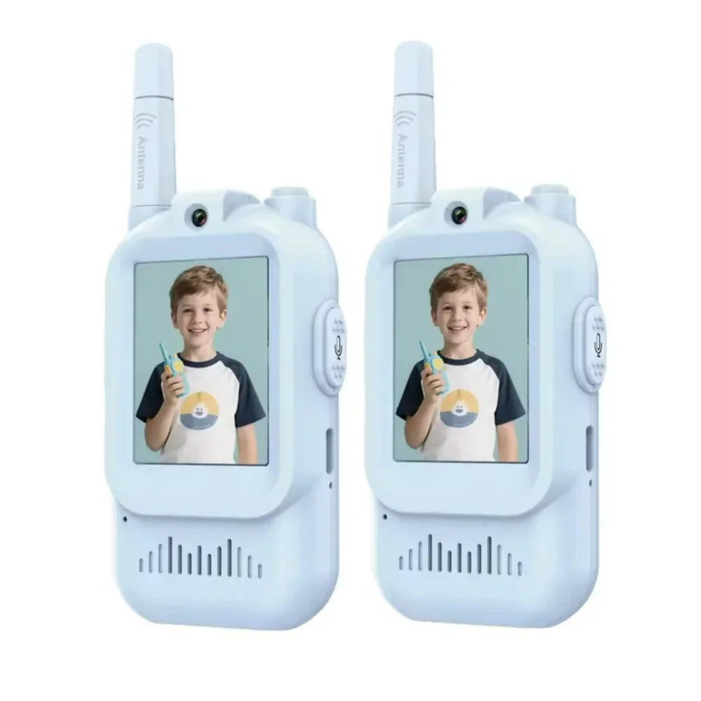 Kids Rechargeable Video Walkie Talkies (2PCS)