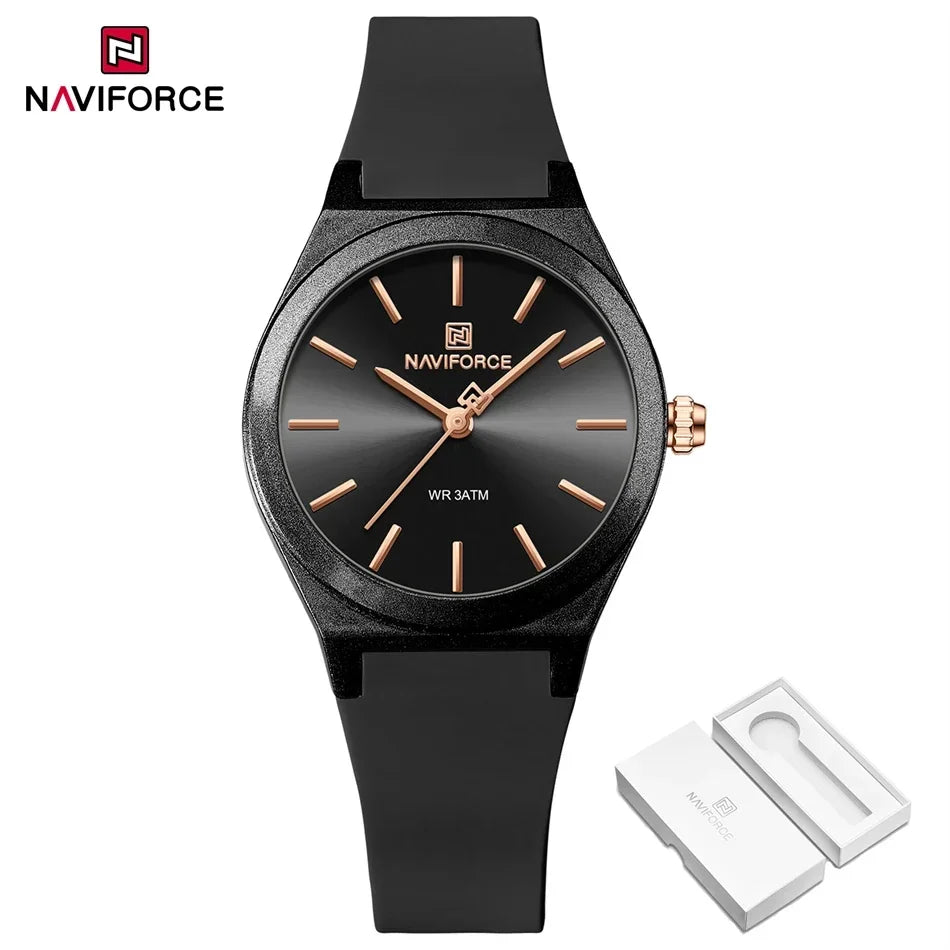 NAVIFORCE Women Watches Luxury High Quality Quartz Watch Ladies Creative Clocks Waterproof Female Wristwatches Relogio Feminino