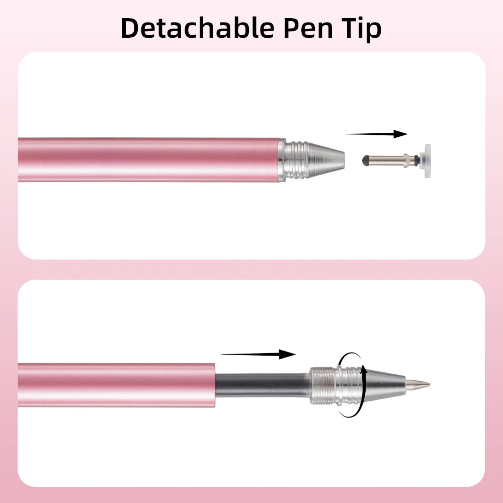 4 In 1 Universal Stylus Pens For Touch Screens High Sensitivity Precision Capacitive Stylus Compatible With Touchscreen Devices