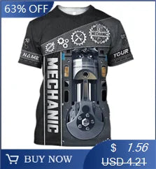 Luxury Men's T-Shirt Animal Tees Gold Lion 3d Print Short Sleeved T-Shirt Summer Casual Men's Clothing Oversized European Tops