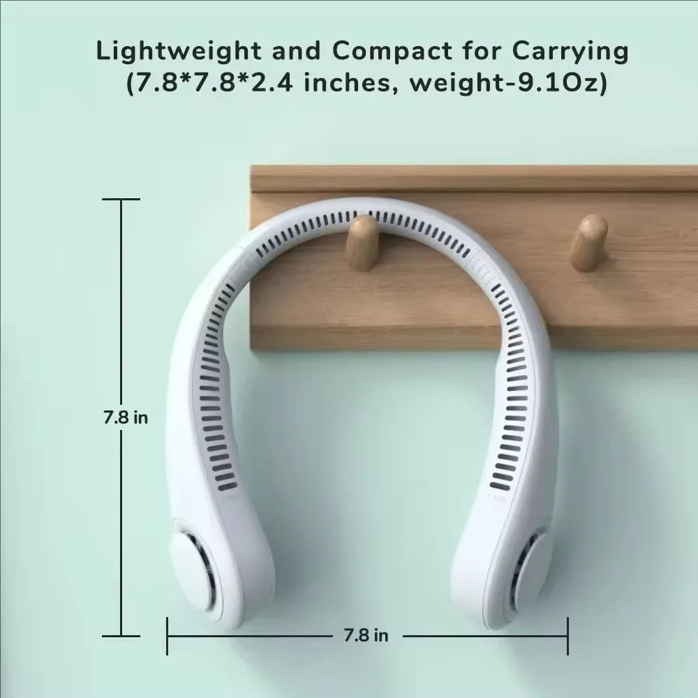 Mini Handheld Fan 3-Speed Strong Wind USB Rechargeable Long Lasting Portable Desk Fan For Students Office Outdoor Travel Camping