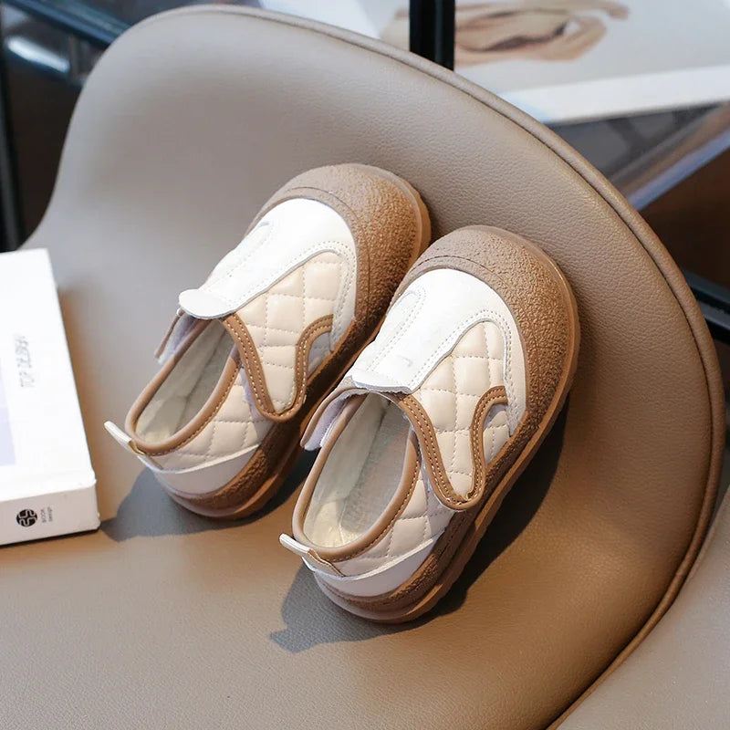 Kids Fashion Cotton Shoes Outdoor Flats Versatile Winter Children's Shoes for Boys Girls Causal Non-slip Toddlers Walking Shoes
