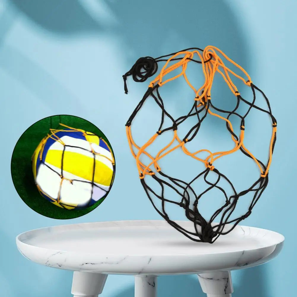 Ball Net Bag Practical Ball Carrying Mesh Net Bag Drawstring Polypropylene Balls Carrying Bag Sports Equipment for Soccer Ball