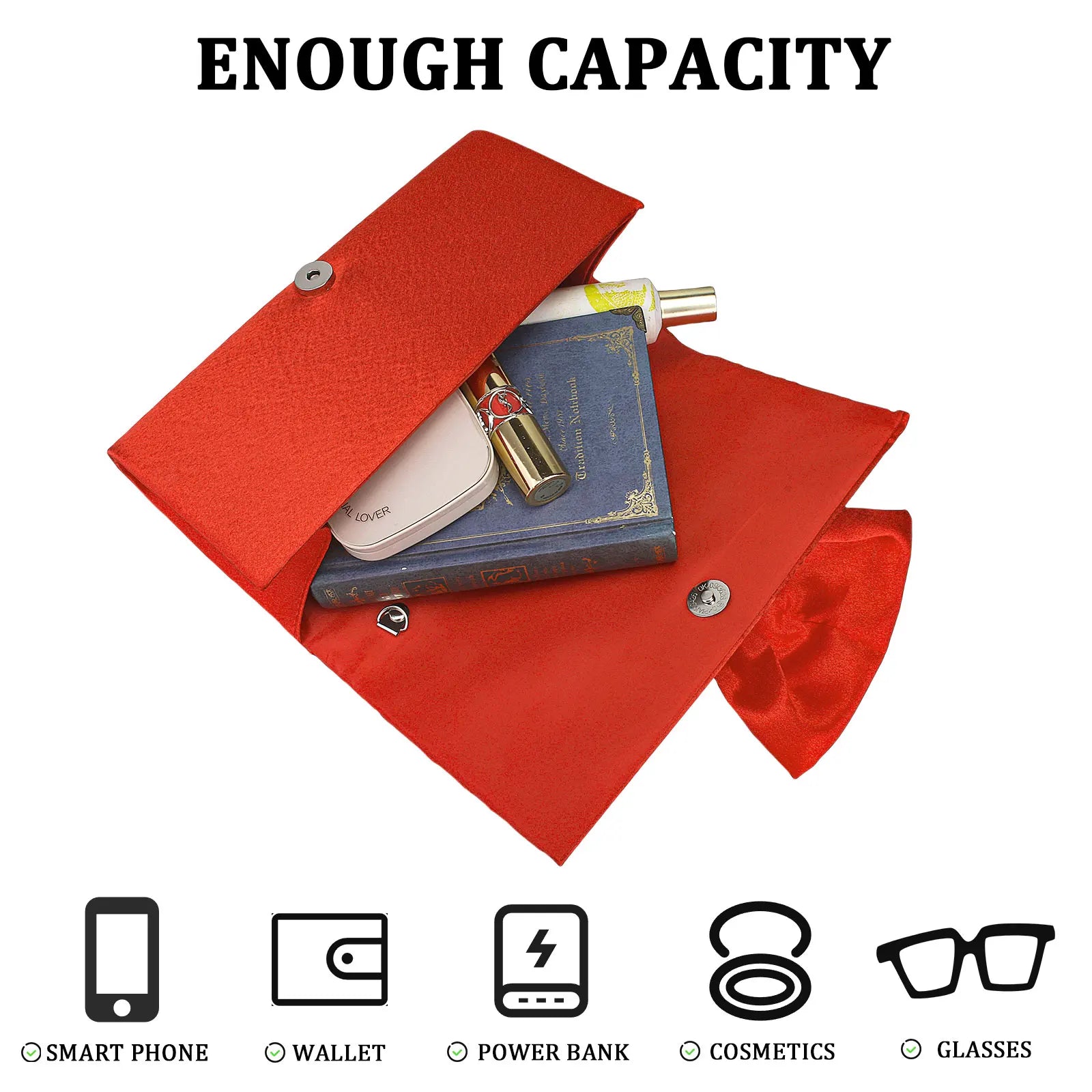 Ladies' pleated bow wallet, party wedding bag, ladies' hand-held bag, satin pleated handbag, ladies' exquisite flower bag