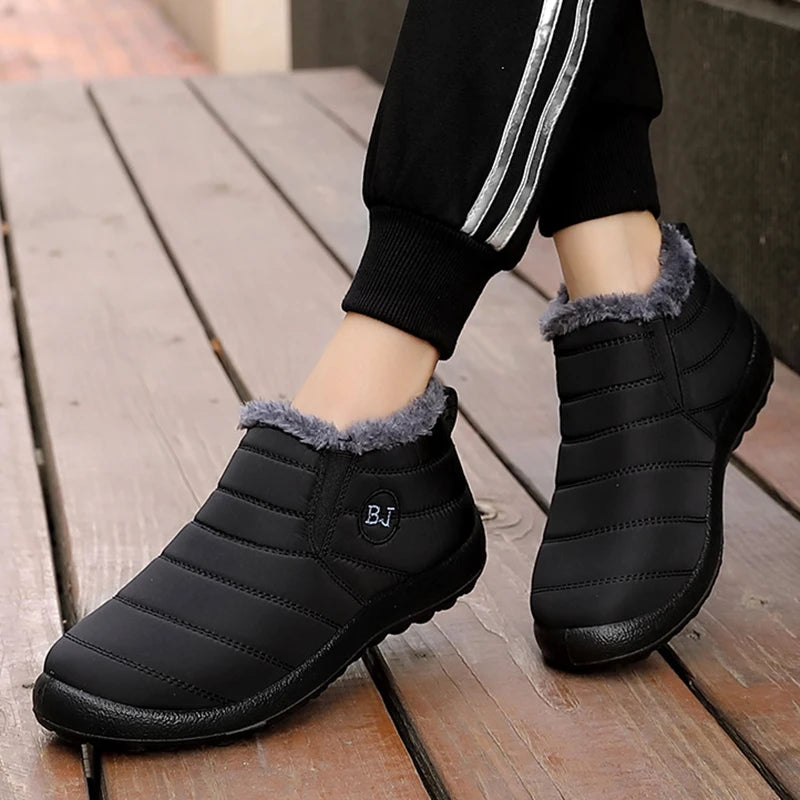 Woman Sneaker Shoes Winter Sneakers For Women Snow Waterproof Women's Sports Shoes Lightweight Women's Vulcanize Shoes Boots