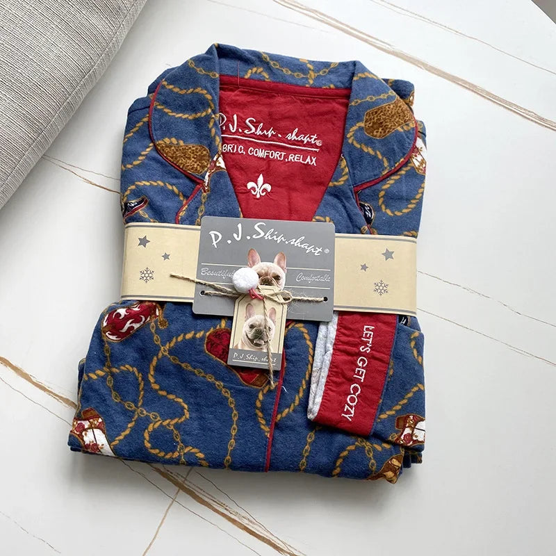 2 Piece Set Pajamas for Women Pj Sets Women 2 Piece Set Outfits 100% Cotton Pajamas for Women Loungwear Set Loose Sleep Homewear