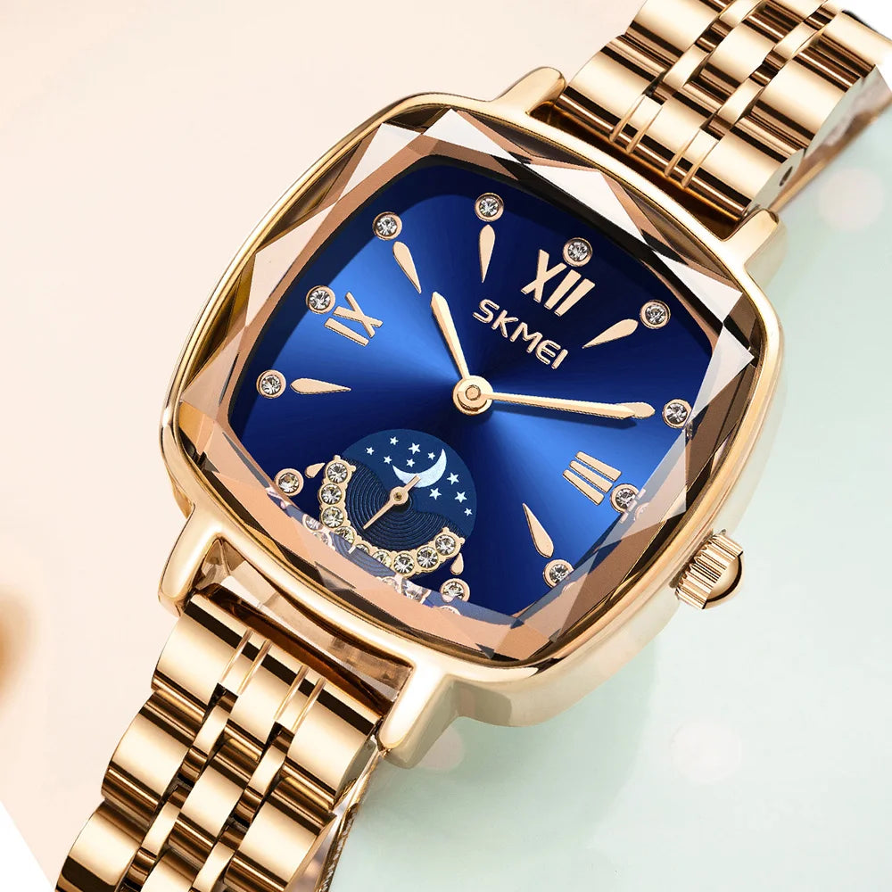 Luxury Watch for Woman Waterproof Stainless Steel Quartz Ladies Watch High Quality Women's Watches Elegant Female Clock