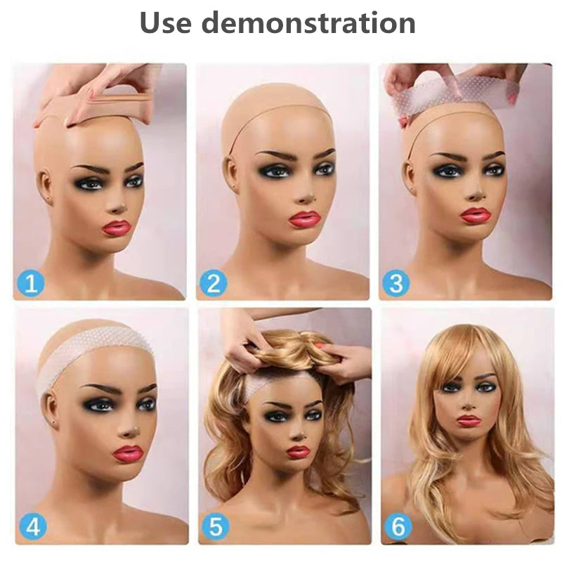 Adjustable Silicone Wig Band