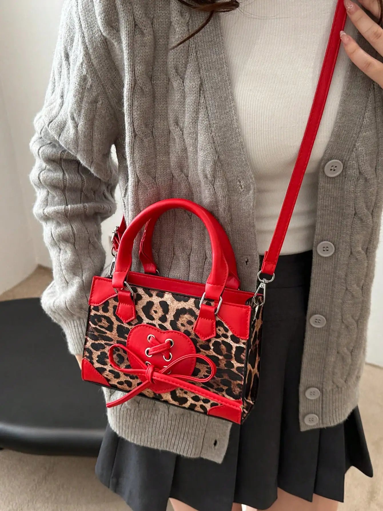 Leopard Mini Handbag