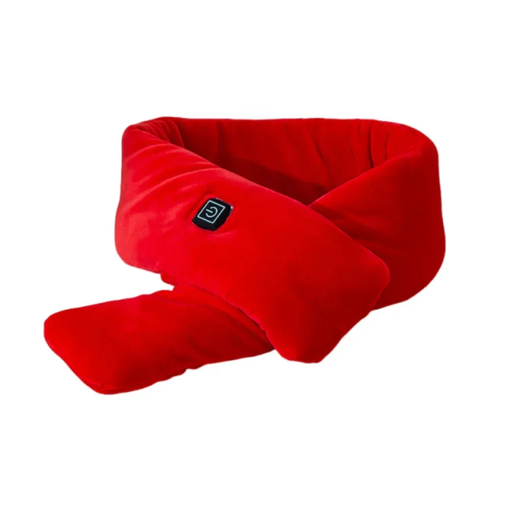 Cold-Proof Electric Heating Scarf 3 Temperature Adjustable Warm Thermal Neck Warmer Men Women Winter Outdoor Neck Wrap Warmer