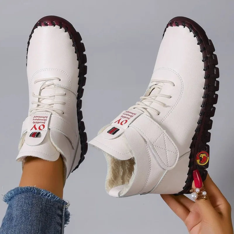 Women’s Fur Leather Boots