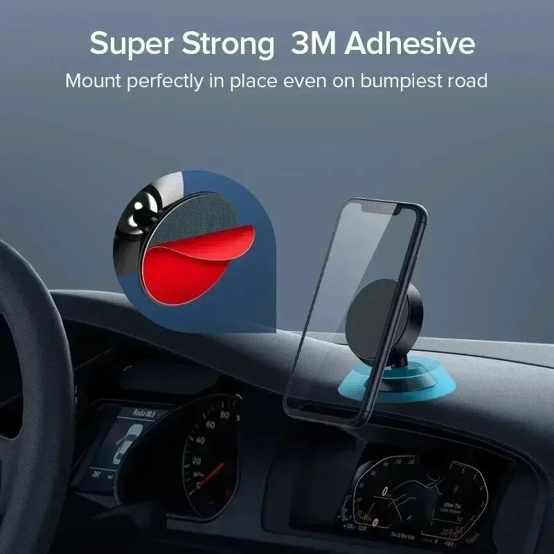 Support magnétique de téléphone portable pour voiture, support de tableau de bord pour smartphone, GPS, pour iPhone, Xiaomi, Samsung, LG